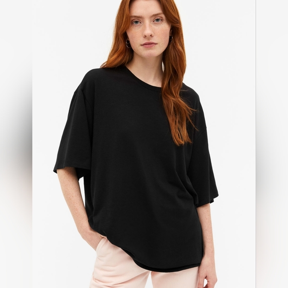 Monkl. OverSized Tee Shirt. Black. Size XS. - Picture 1 of 8